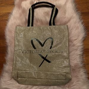 NWT VS Gold Sequenced Tote